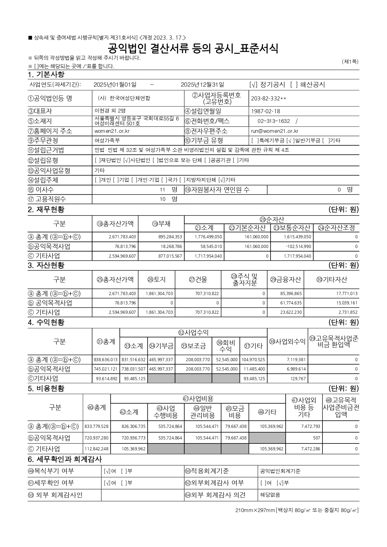 (사)한국여성단체연합_2025년 공익법인 결산서류 등의 공시(개인정보 불포함)_page-0001.jpg